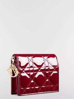 Dior Mini Lady Dior Gardenia Wallet